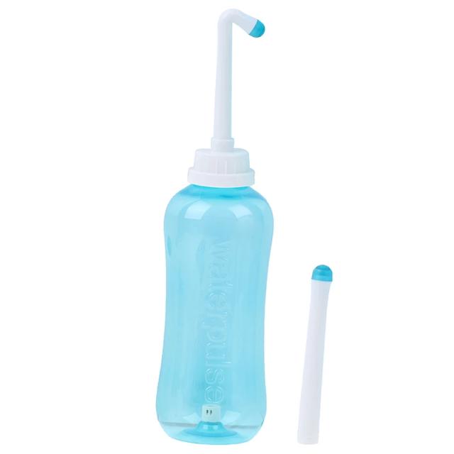 Bidet Portátil para Mulheres Grávidas e Viagens - Spray Lavador de Água de 500ml para Higiene e Chuveiros de Bebê