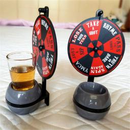 Glass Cup Jogo de Tabuleiro, Drinking Game Table, Cerveja, Vinho, Ponteiro, Tiro, Spinner, Festa, Casa, Entretenimento, Ferramentas de Bar - Image 2