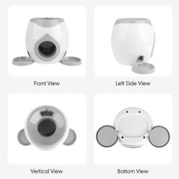 Lançador de bola automático para cão médio, Máquina interativa de bola de tênis, Treinamento interativo Smart Feeder - Image 6