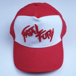 Anime Jogo Cosplay Chapéu Caminhão Motorista Terry Bogard Boxe Algodão Baseball Hat Boxer Fatal Fury Carta Bordado Bonés - Image 4
