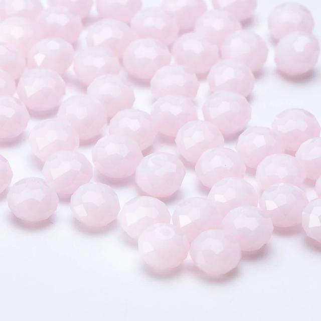 Contas de Cristal Tcheco Rondelle 4-8mm para Joias DIY