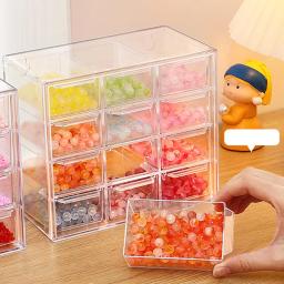 Mini Gaveta Organizador para Mesa, Organizando para Arte Artesanato, Escritório, Casa, Quarto - Image 1