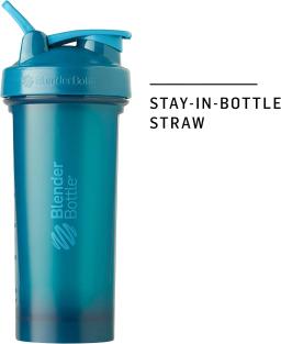 Garrafa Shaker Branco Clássico, Adequado para Batidos de Proteína e Pré-Treino, GarrafasSqueezes, 940 ml, V2 - Image 2