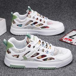 CYYTL-Sapatilhas de Malha Respirável Masculina, Sapatos de Verão, Tênis, Skate, Exterior, Caminhada, Esporte, Moda Caminhada, Designer de Luxo - Image 1