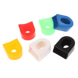 Bicicleta Silicone Crank Capa, Luva Protetora, Pedal Crankset, Mountain Bike, Acessórios de ciclismo, Protetor, 1 Par - Image 1