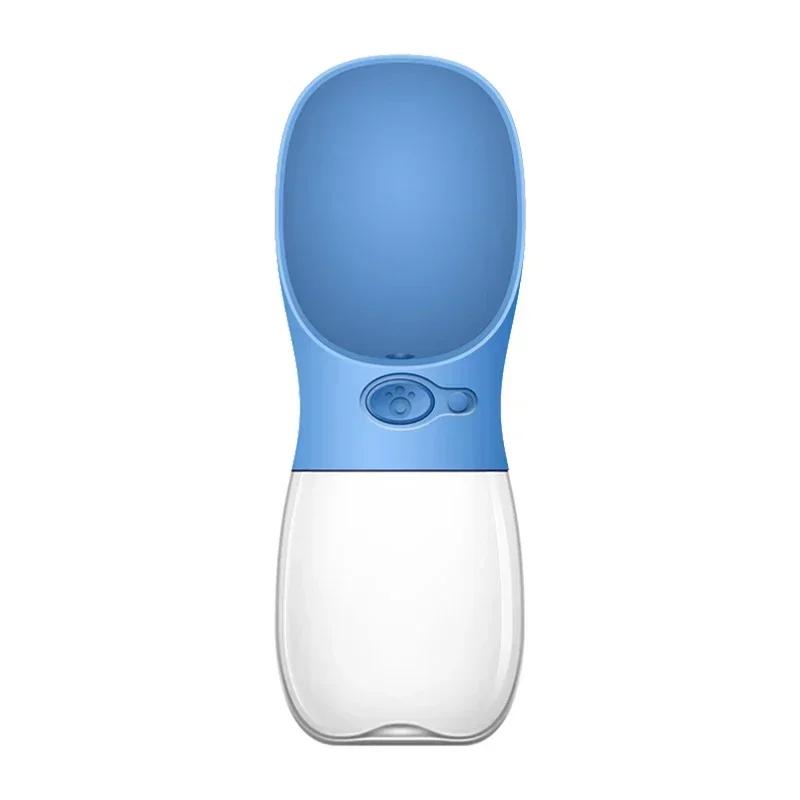 Garrafa de água cão portátil, caminhada ao ar livre, cachorro, pet, viagem, tigela, suprimentos para gatos, 350ml, 550ml - Image 1