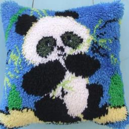 Animais Trava Gancho Kit para DIY Artesanato, Esteiras, Almofada, Travesseiro, Bordado, Pacote Botão, Bordado, Tapete, Tapete, Exterior - Image 5