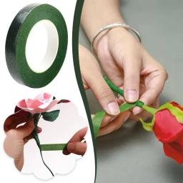 K1x0 fita adesiva para embalagens de flores e arte, cor verde, para diy, diy, diy - Image 1