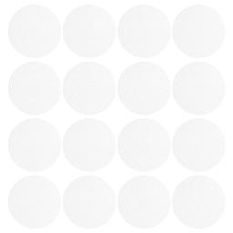 Round Blank Canvas Mesh Mesh Pads, Ponto Cruz, Grid Board Sewing, Plastic Craft Screen Círculo, 20 Pcs - Image 1