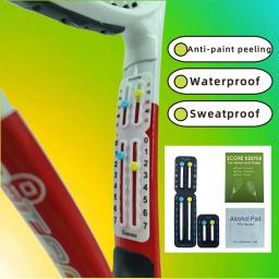 Placa de pontuação pequena original para raquete de padel de tênis 1.9g leve patente certificada anti-pintura peeling scorekeeper para aficionados - Image 3