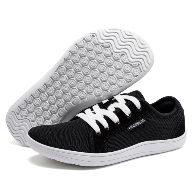 HOBIBEAR Tênis Minimalistas Descalços para Corrida e Uso Casual Unissex Zero Drop
