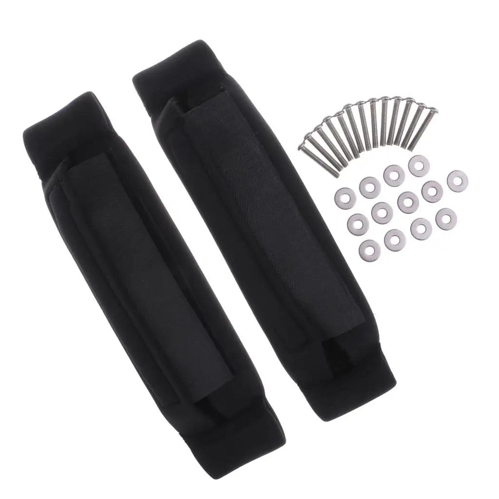 Acessório para kiteboard Kitesurf Prancha de surf Correias para pés Conjunto ajustável de 2 - Image 1