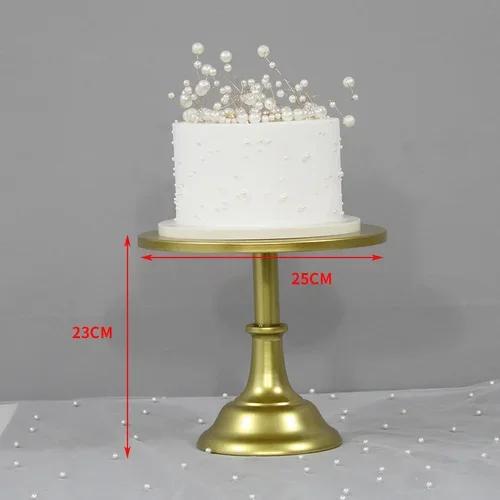 Conjunto de Suportes para Bolo e Doces em Metal Dourado para Casamentos e Festas, Ideal para Cupcakes, Donuts, Biscoitos e Decoração de Mesa