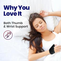 Polegar cinta e estabilizador de pulso para homens e mulheres, Spica Splint para artrite, tendinite, suporte Wrap - Image 5