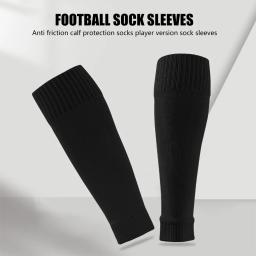 Mangas de proteção para pernas masculinas, basquete, futebol americano, meias esportivas, proteção de panturrilha, adulto e infantil, 1 par - Image 2