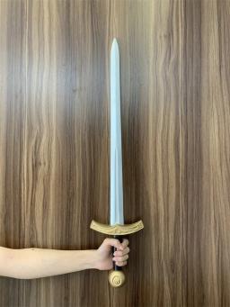 WW-Gold Gladiator Cosplay Espada, Faca Fantasma, Prop Arma Delicada, Protetor de Armas, Roma Antiga Role Playing Movie Cos, 1:1 - Image 5