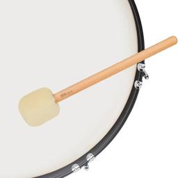 IRIN-Long Fluffy Beech Handle Baquetas, Big Drum Mallet, Percussão Peças de Instrumento, Bumbo Mallet, Musical - Image 3