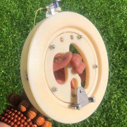 Kite Reel Winder Roda de Fogo, Ferramenta Voadora, Linha Torcida, Exterior, Redondo, Punho Azul, Pipas de Fogo, 150-500m - Image 4