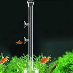 Tubo De Alimentação De Vidro De Cristal Para Tanque De Peixes, Prato De Alimentação De Camarão, Tigela De Aquário, Suprimentos De Alimentação Clara - Image 1