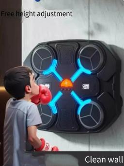 Inteligente Music Boxing Machine para adultos e crianças, parede alvo, resposta do treinamento, Casa - Image 5