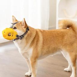 Anti latindo focinho do cão, malha ajustável, respirável, boca focinhos com alças, acessórios para animais, cães pequenos e grandes, 1pc - Image 6