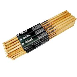 Bege Tambor De Madeira Varas Set para Iniciante, Percussão Acessórios, Baterista ou Iniciante, Ponta De Madeira, 1 Pares, 5A, 7A - Image 1