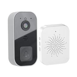 Mini campainha video sem fio inteligente, som variável, visão noturna infravermelha, Clear Picture Security - Image 6