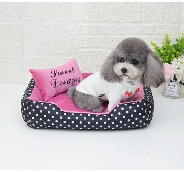 Cama Quente e Confortável para Animais de Estimação: Ideal para Raças Pequenas e Gatos, Perfeita para Inverno e Uso em Canis e Sofás Médios