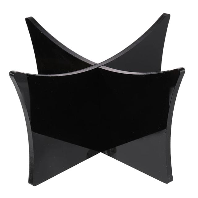 Suporte Rack para Bola de Futebol em Acrílico Mousse Cristal