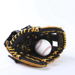 Luva De Beisebol De Couro De Dupla Camada, Luva Softball, Dupla camada - Image 6