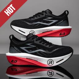 Tênis de Corrida Profissional com Placa de Carbono para Maratona, Masculino e Feminino, Respirável, Leve, Confortável, Atlético, Antiderrapante - Image 3