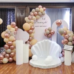 Sofá inflável para festa temática de piscina, layout de cena, decoração de casamento, chuveiro de bebê, festa de aniversário ao ar livre - Image 3