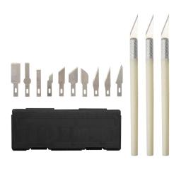 Binoax-Faca de passatempo multiúso com lâminas, estilo Exato, artesanato, corte de arte, 13pcs - Image 2