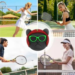 Silicone Tennis Racket Vibration Amortecedor, protetor, choque, amortecedor, acessórios - Image 5