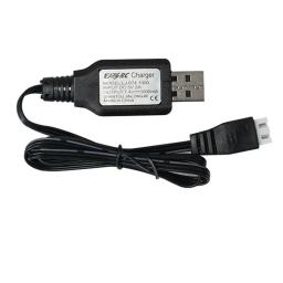 Carregador USB para FMS, 7.4V, 380mAh, 600mAh, bateria 900mAh - Image 3