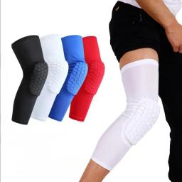Compressão Joelheiras para Voleibol, Basquete, Ginásio De Treinamento, Protetor De Apoio Do Joelho, Futebol Shin Guards, 1Pc - Image 1