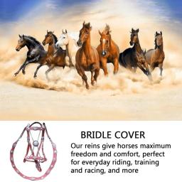 Couro PU Halter e chumbo cordas, ergonômico e confortável, cabanas irrestritas com fivela de metal - Image 3