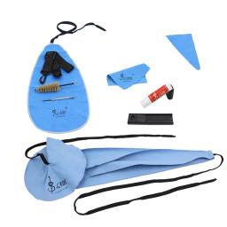 Kit de Limpeza Clarinete com 4 Panos e Escova, Graxa de Cortiça para Vários Instrumento Saxofone e Sopros, 10Pcs - Image 2