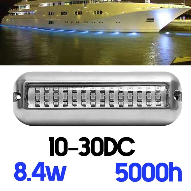 Iluminação Subaquática LED para Iate: Acessório Marinho de 10-30VDC para Navegação e Estilo