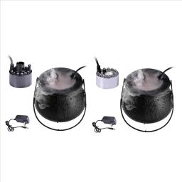 Halloween LED Smoke Machine, umidificador LED, nevoeiro Névoa Maker, mudança de cor Witch Pot, decoração do partido Prop, EU Plug - Image 6