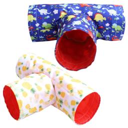 Tubo de túnel para pequenos animais, gaiola para hamster, rato, coelho, cobaia, cama de brinquedo, hamster - Image 1