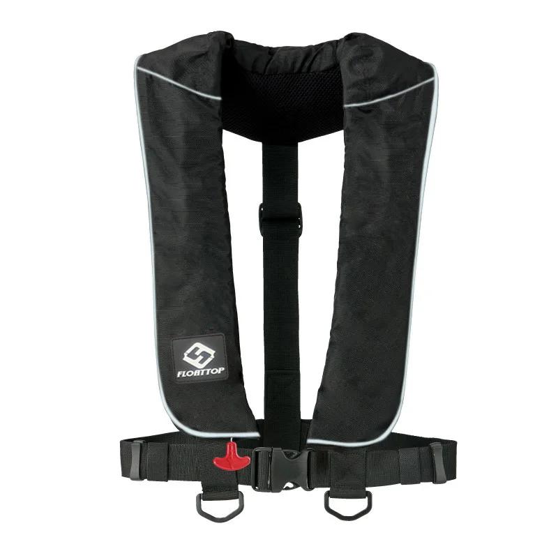 Floattop-colete salva-vidas adulto, automático, manual, inflável, pfd, sobrevivência, natação, canoagem, pesca, flutuabilidade 150n, 33lbs - Image 1