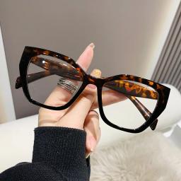 Óculos de Bloqueio de Luz Azul para Mulheres Óculos Cat Eye Frame Óptico Óculos Brand Designer Óculos, Óculos de Computador, Proteção para os Olhos, Novo - Image 6