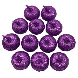 12 pçs artificial mini metálico glitter lantejoulas abóbora para decoração festa diy - Image 5