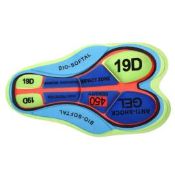 Diy men women ciclismo shorts almofada 3d gel almofada respirável estrada mtb bicicleta equitação almofada ciclismo roupa interior acolchoado - Image 6