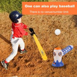 Equipamento de prática de beisebol juvenil Alimentado por bateria, Kids, Pitching Machine, Treinamento com operação simples para jovens - Image 3