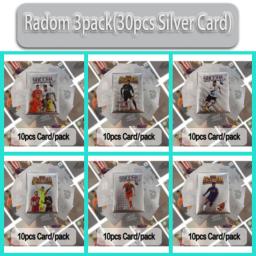 Edição limitada de ouro mundo futebol estrelas cartões, material plástico, brinquedos jogador de futebol, presentes de fã infantil, novo, 30-55 pcs - Image 5