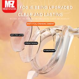 Óculos de natação impermeáveis para adultos, moldura pequena, galvanizados HD Racing Goggles, anti-nevoeiro - Image 5