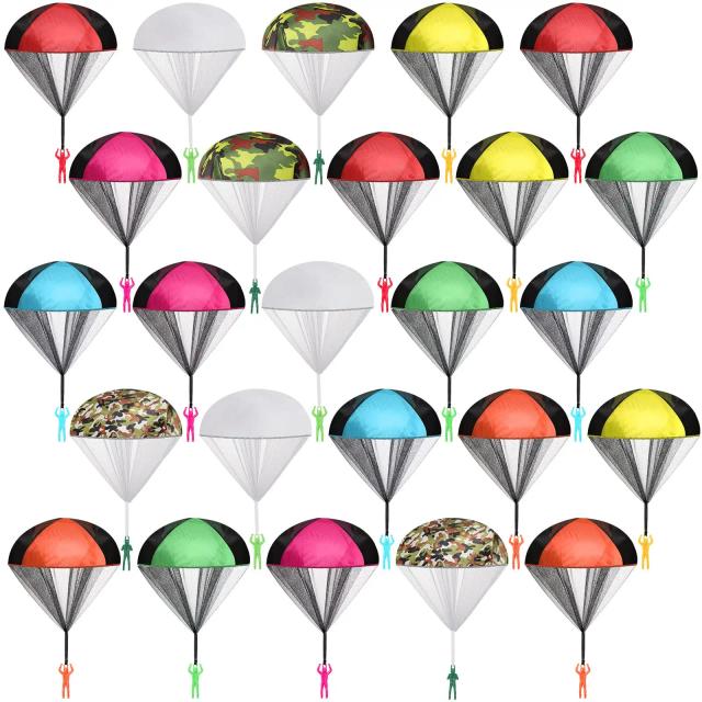 Brinquedos Pára-quedas para Crianças Brinquedo de Lançamento Manual 10/20/40 Peças