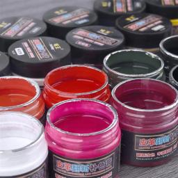 Pigmento de couro curtido vegetal 50g/garrafa coloração diy artesanato de couro corante graffiti usado para material de bronzeamento vegetal - Image 3